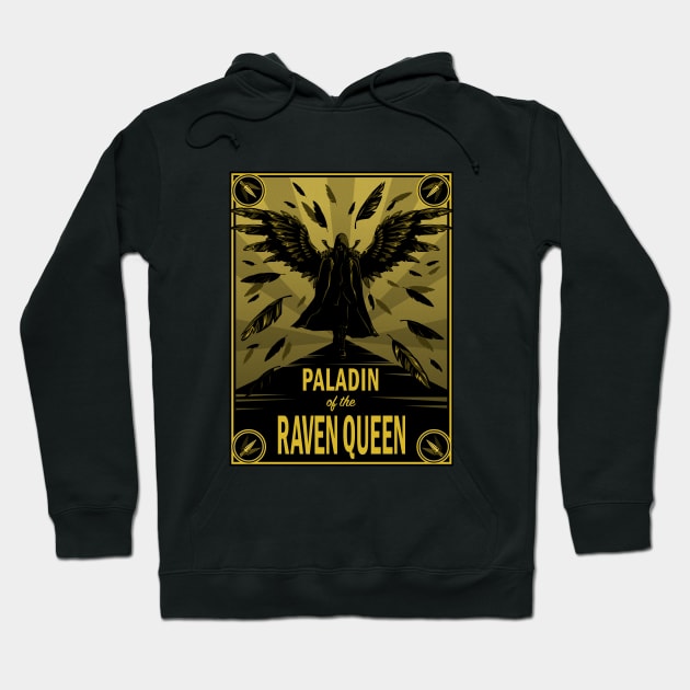 Paladin of the Raven Queen Hoodie by LastLadyJane